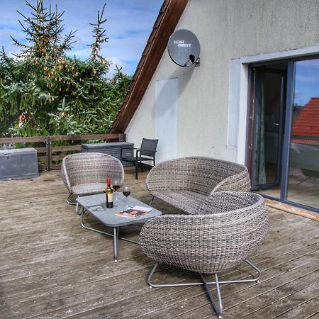 Ostseeferienhaus Oberes Apartment Mönkebude المظهر الخارجي الصورة